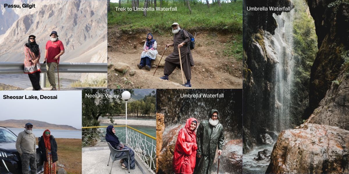 Road trip to Umbrella waterfall, Gilgit and Sheosar Lake Deosai