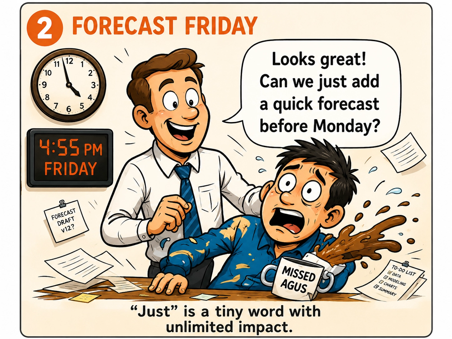 Just a forecast