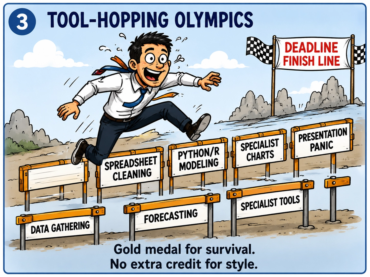 Tool hopping